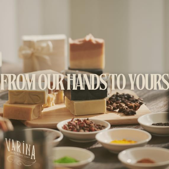 Varina Natural Cherry Almond Aloe Bar Soap - Gentle Cleansing for Sensitive Skin, Spicy - 3 Pack - Experience Healthy and Glowing Skin