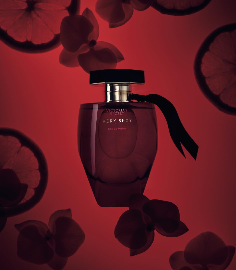 Victoria's Secret Very Sexy Eau de Parfum, Notes of Vanilla Orchid, Sun-Drenched Clementine & Wild Blackberry, Perfumes for Women (1.7 oz)