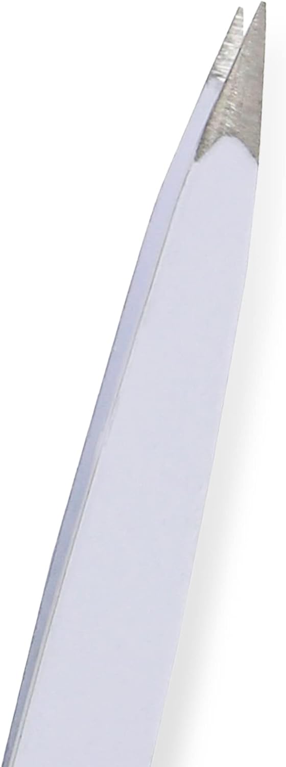 Amazon Basics Mini Eyebrow Tweezers 3-Pack, Black/White/Grey