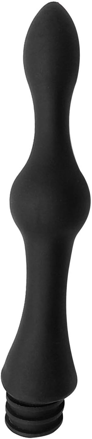 Abyclean Anal Douche Enema Bulb Vaginal Douche Enema Cleaner for Women’s or Man’s Health (Black-310ml (3 Nozzle)