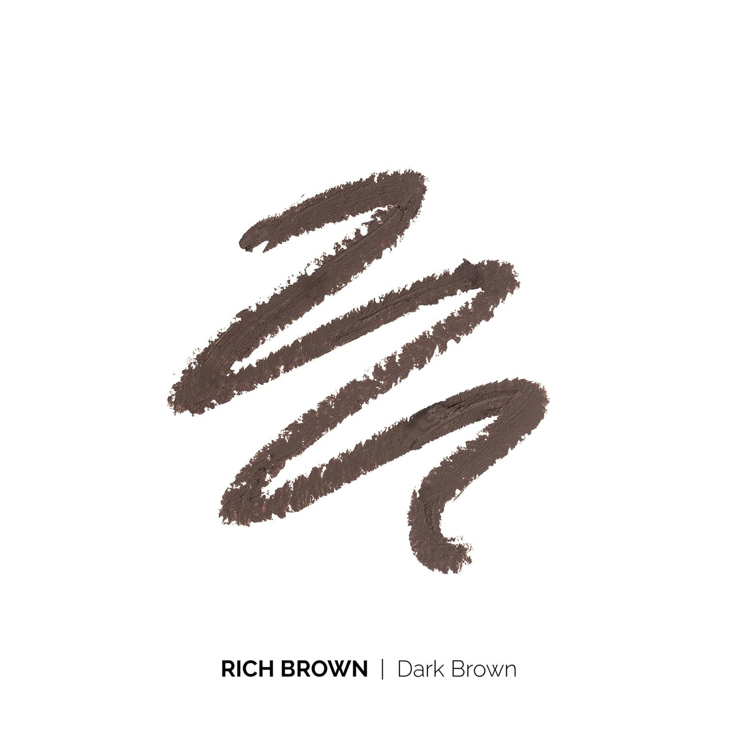 OFIR Waterproof Eye Pencil | Vegan, Cruelty-Free & Smudge-Proof | Creamy Gel Formula for Smooth Application | Long-Lasting, Full-Coverage, Precise Eyeliner Pencil (Rich Brown - Warm Brown)