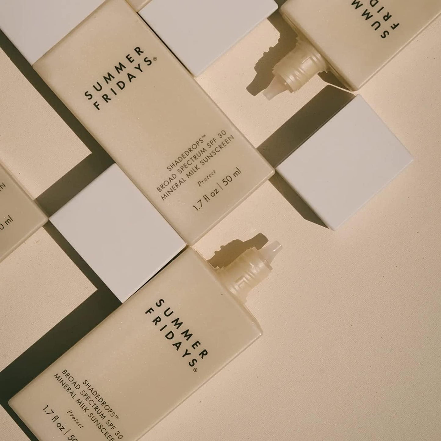 Summer Fridays ShadeDrops Broad Spectrum SPF 30 Mineral Milk Face Sunscreen with Zinc Oxide - Lightweight, Moisturizing Formula with a Soft, Natural Finish (1.7 Fl Oz)