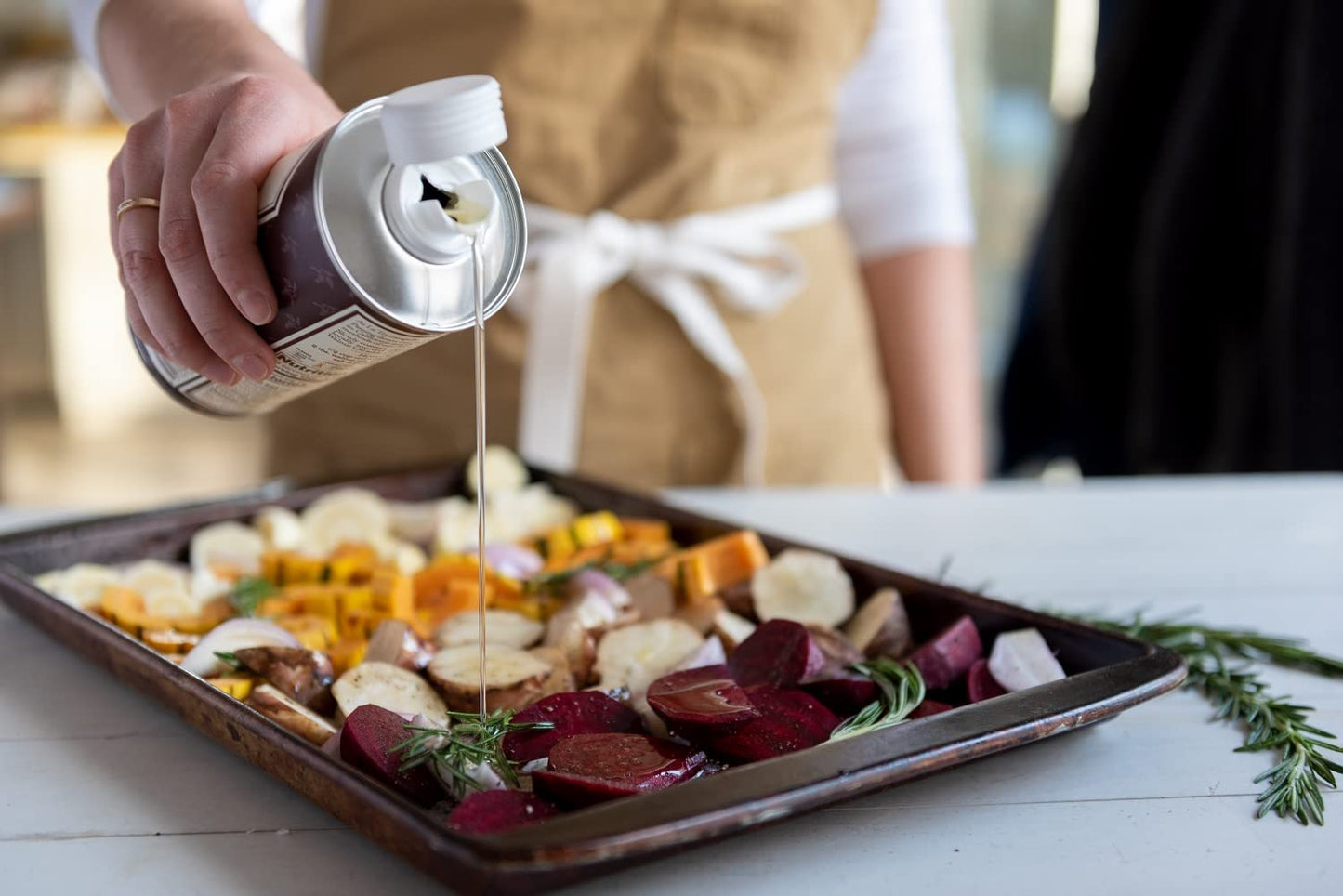 La Tourangelle, Roasted Walnut Oil, Plant-Based Source of Omega-3 Fatty Acid, Cooking, Baking, & Beauty, 169 fl oz