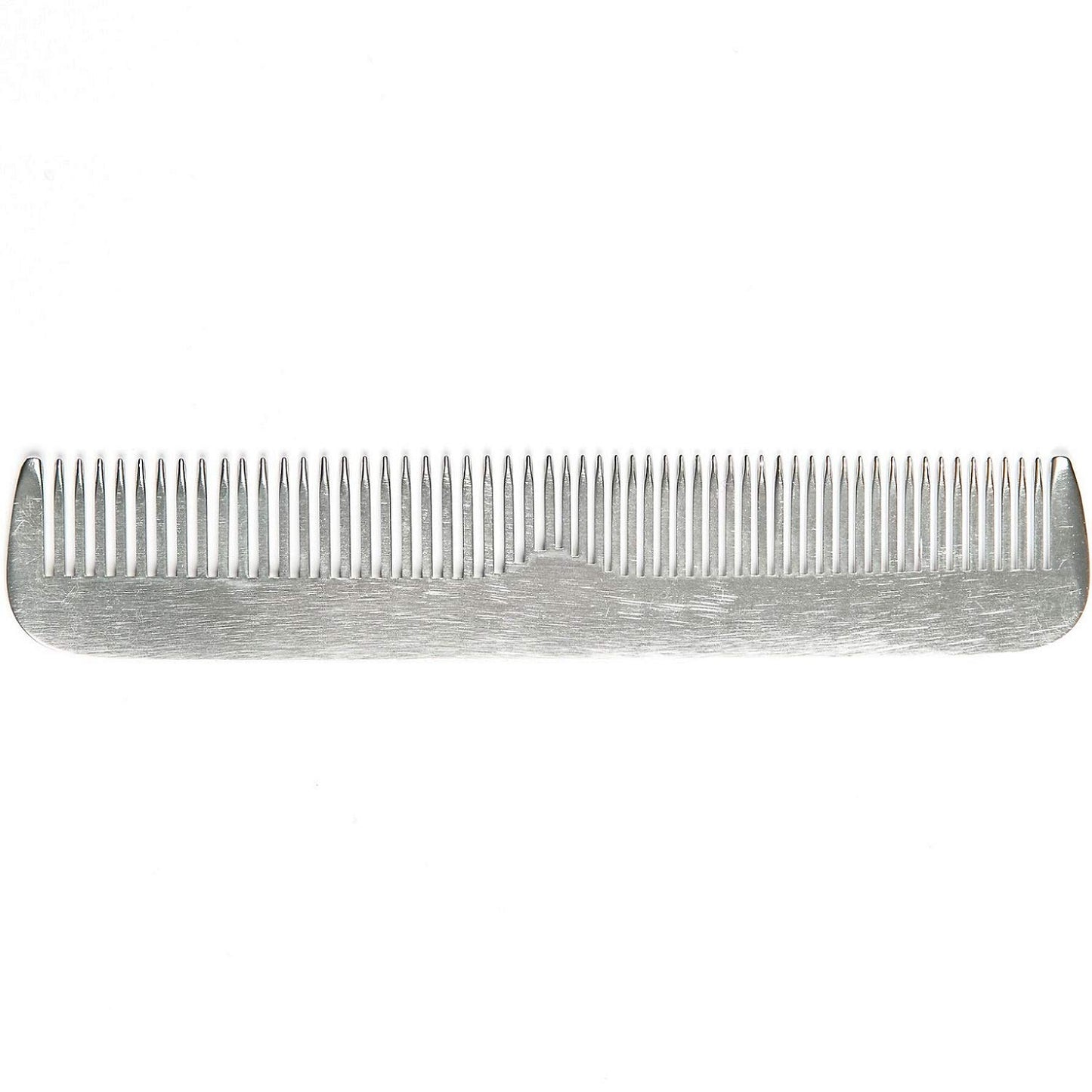 Fendrihan Sturdy Metal Fine Tooth Barber Grooming Comb (6.7 Inches)