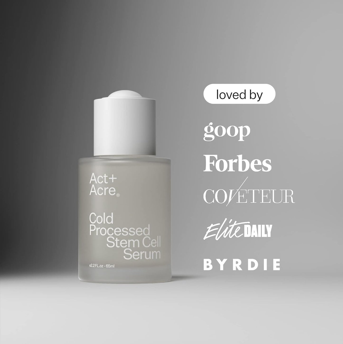 Act+Acre 3-Pack Mini Cold Processed Stem Cell Scalp Serum - Promotes Thicker, Fuller-Looking Hair - Soothes and Hydrates - Sulphate and Paraben Free - Aloe Vera for Improved Scalp Health