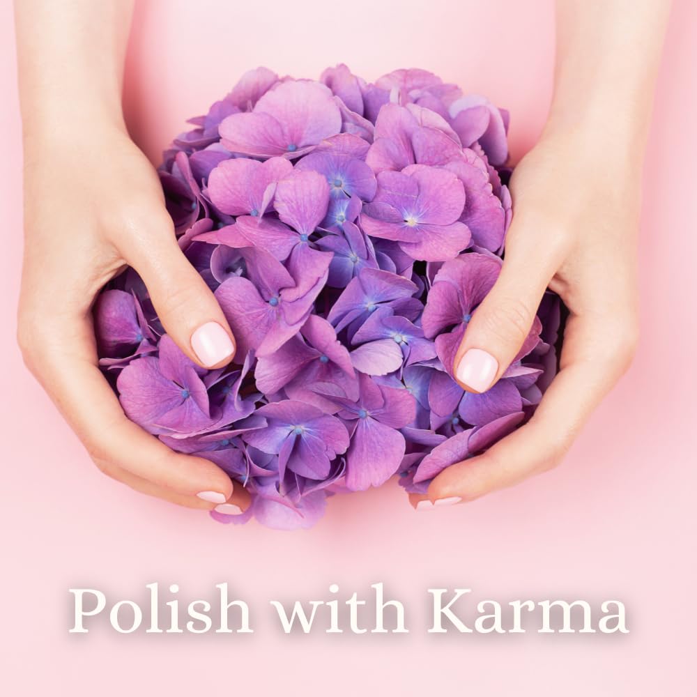 Karma Organic Nail Polish Remover Bundle - Includes Natural Lavender, Rose Oil, and Unscented Nail Polish Remover (4FL-Oz) (Multipack)