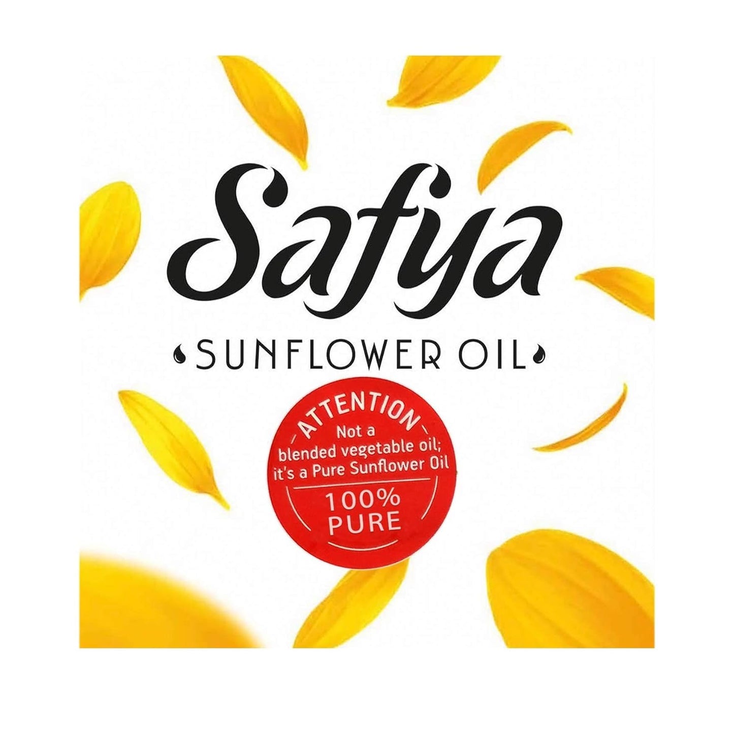 Safya - 100% Pure Sunflower Oil, (5 L) 1.32 Gallon