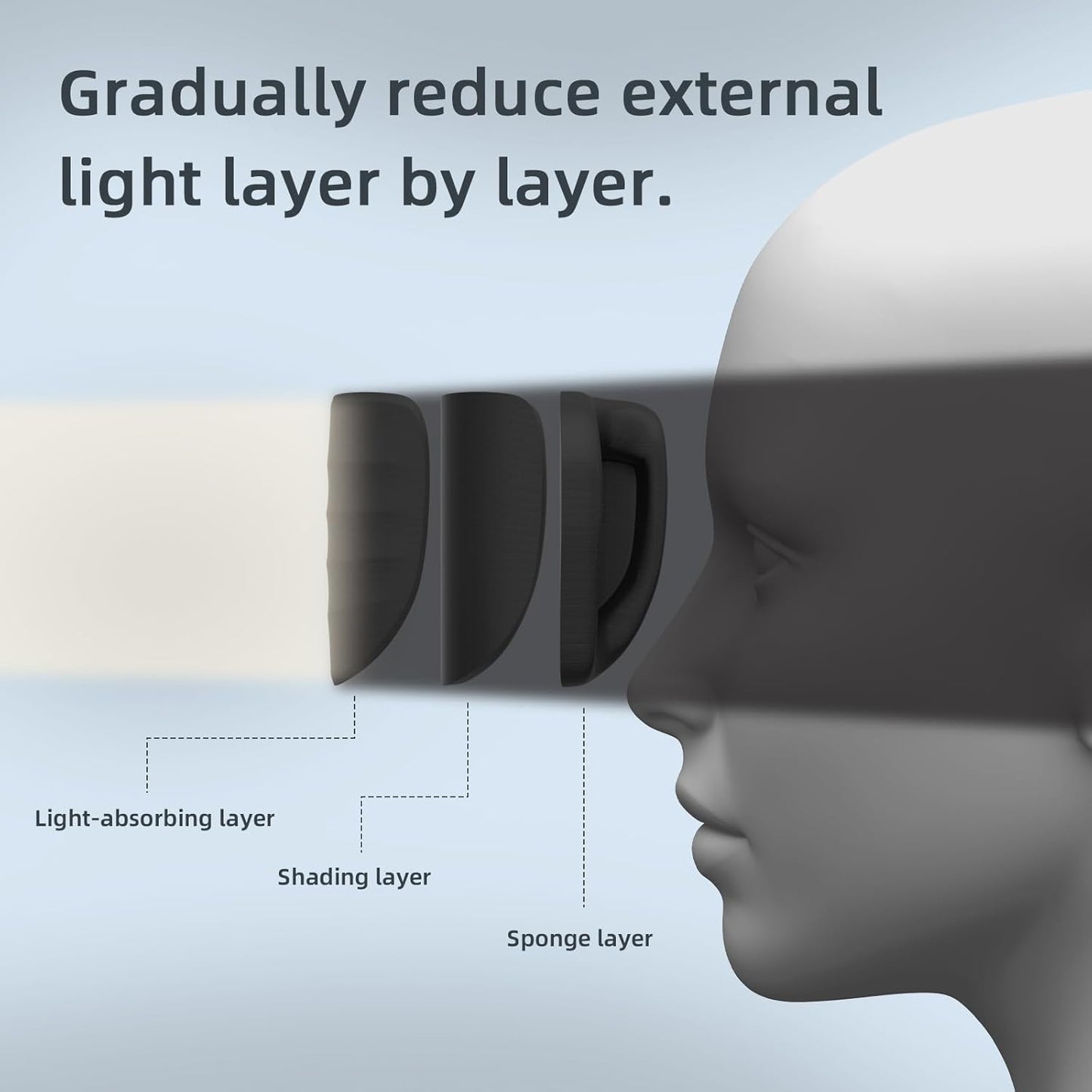 Sleep Mask for Side Sleeper Women Men, Eye Mask for Sleeping Light Blocking, Zero Eye Pressure 3D Sleeping, Pink