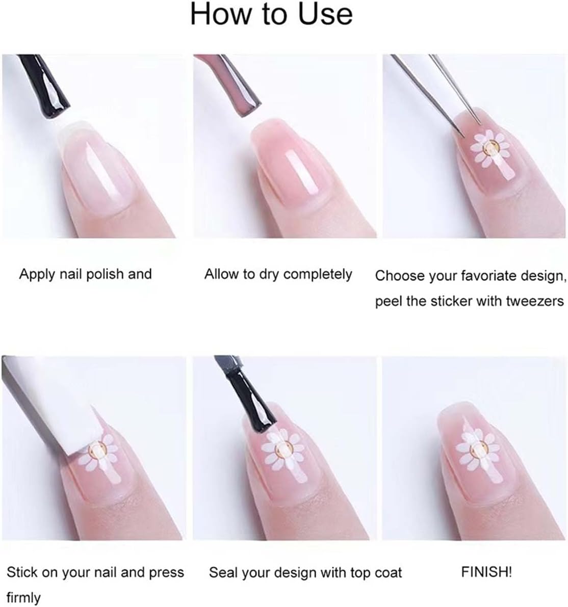 5D Embossed Gold Star Nail Stickers Moon Star Nail Art Stickers 3D Self-Adhesive Nail Decals Love Heart Nails Supplies Design for Women DIY Manicure Accessories Decoration