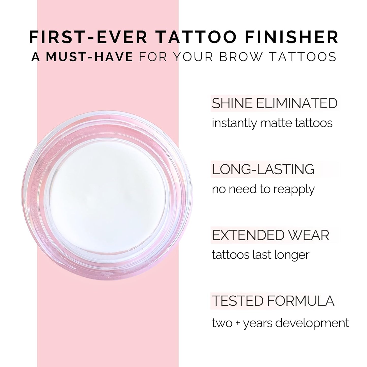 Matte Tat Instant Finish Shine Remover Temporary Tattoos Eliminate Shine Temporary Eyebrow Tattoos Matte Finish Instant Shine Remover No Shine No Gloss Brow Transfers Shine Free Tattoos Removing Cream