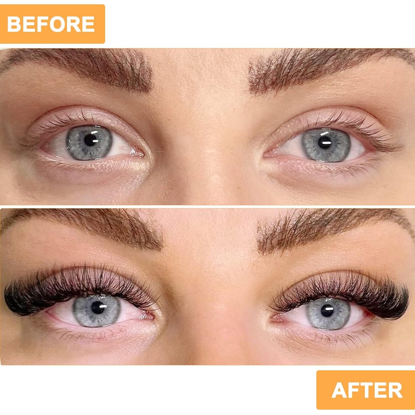 B&Qaugen Lash Clusters 30D 40D-C-9-16MIX LASH Individual Lashes 280 False Eyelash 9-16MIX Extensions Cluster DIY at Home (30D+40D,C-9-16MIX)