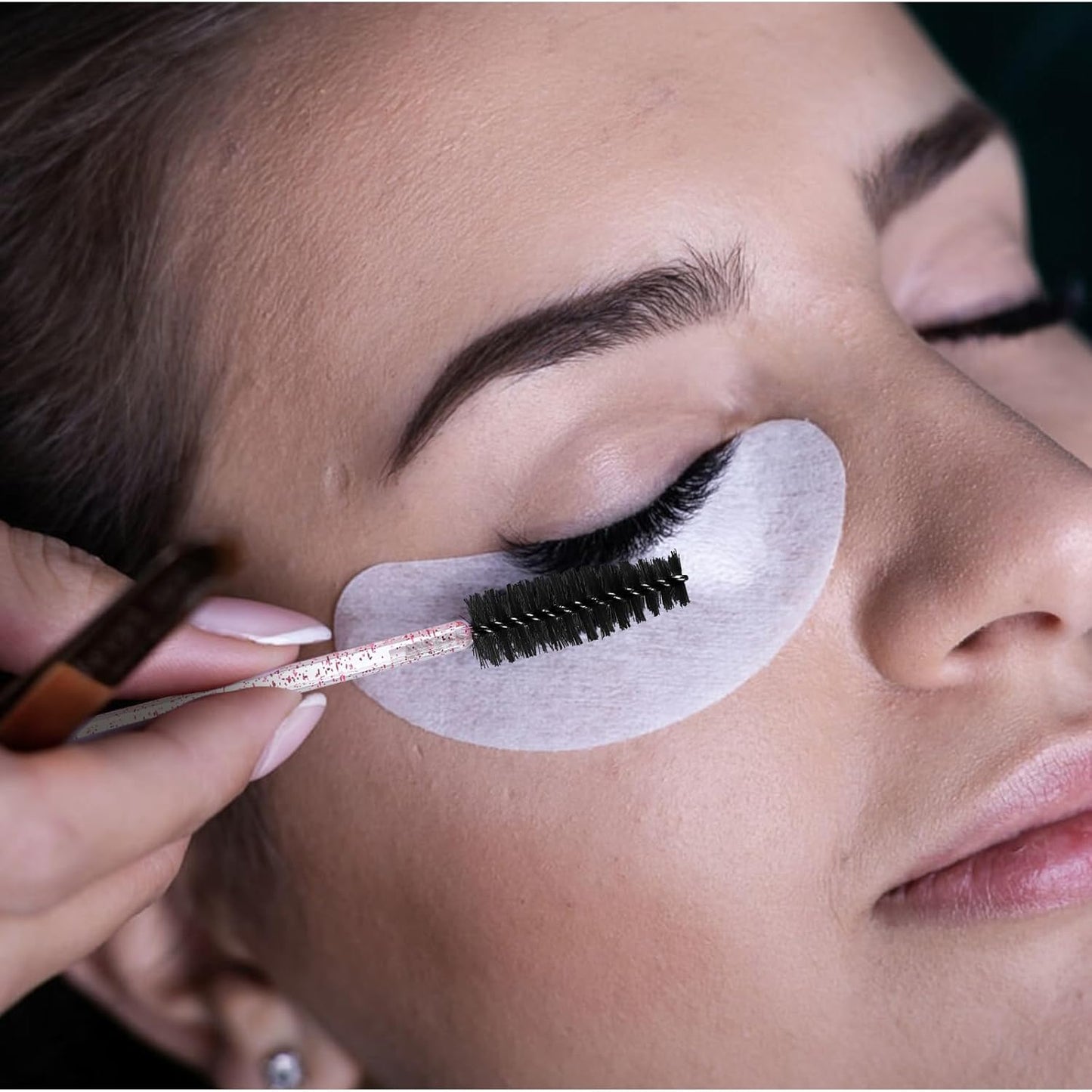 1000 Pcs Disposable Mascara Wands Bulk Mascara Eyelash Brush Spoolies Makeup Applicator Eyelash Wands for Eye Lash Extension, Eyebrow Comb, 3.9 x 0.2 x 0.3 Inch