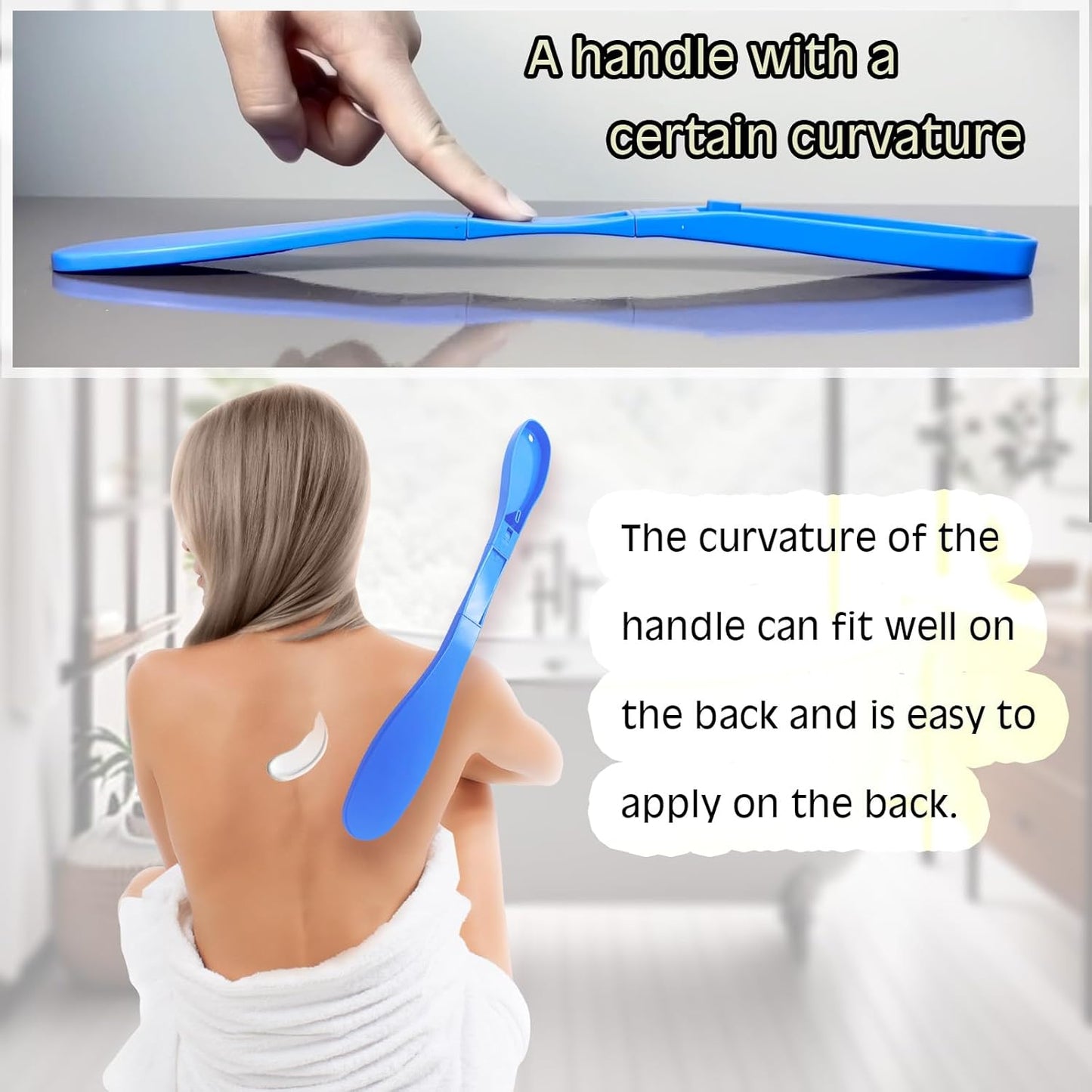 SFFTCYY&ZGTJ Lotion Applicator for Back,Applicator to Put Lotion on Back,Lotion Back Applicator,Back Cream Applicator,Lotion Applicator for The Back