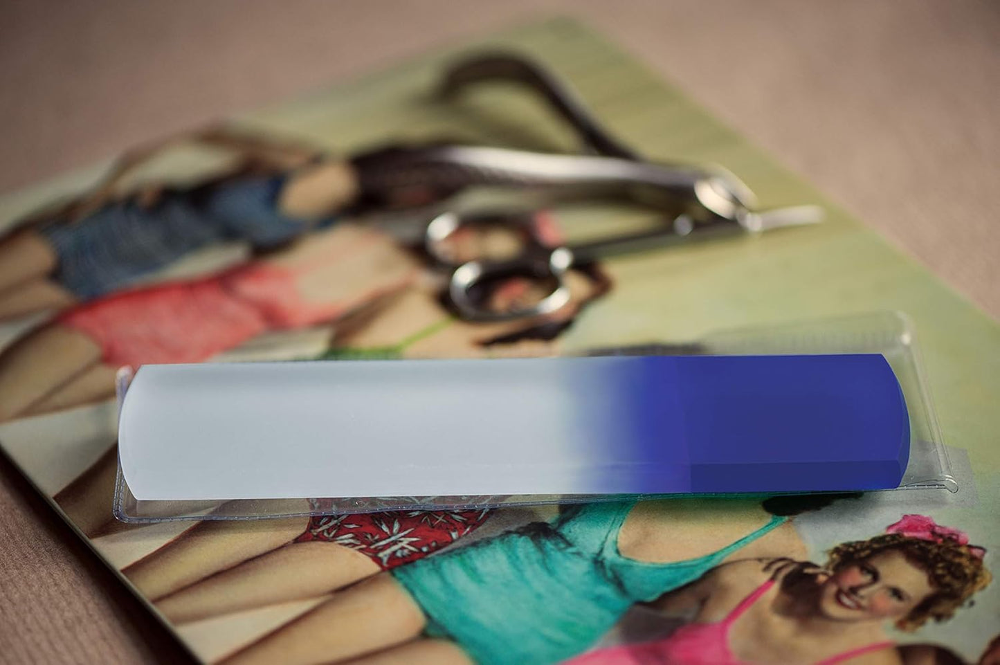 Foot Scrubber - Handmade Glass Foot File - Pedicure Rasp - Genuine Czech Tempered Glass - Corn & Dead Skin Remover - Calluses - Coarse - Hard Skin Remover - Pedicure Tools - Foot spa