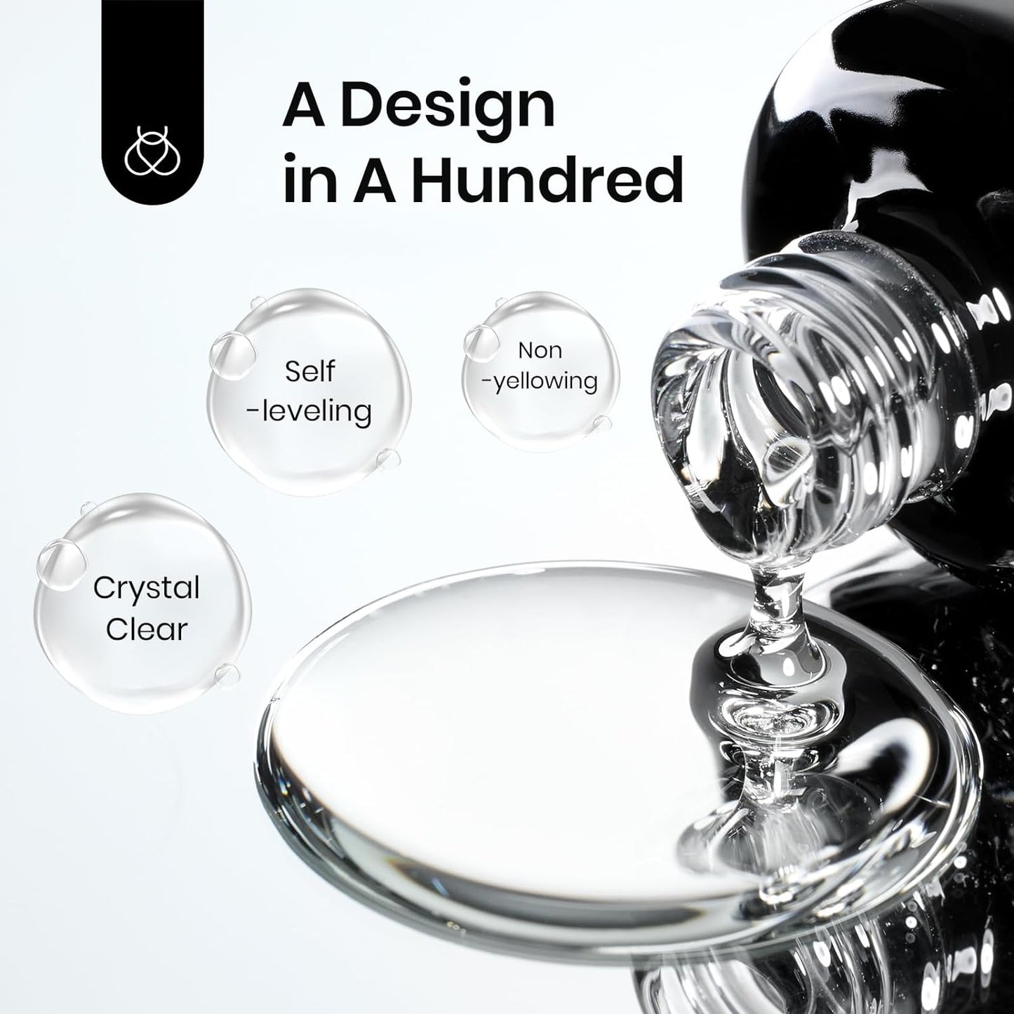 Beetles Halloween Blooming Gel: 2 Pcs 15ml Clear Uv Led Blooming Gel Nail Polish for Spreading Effect Blossom Marble Natural Stone Watercolor Floral Print Soak off Nail Diy Design