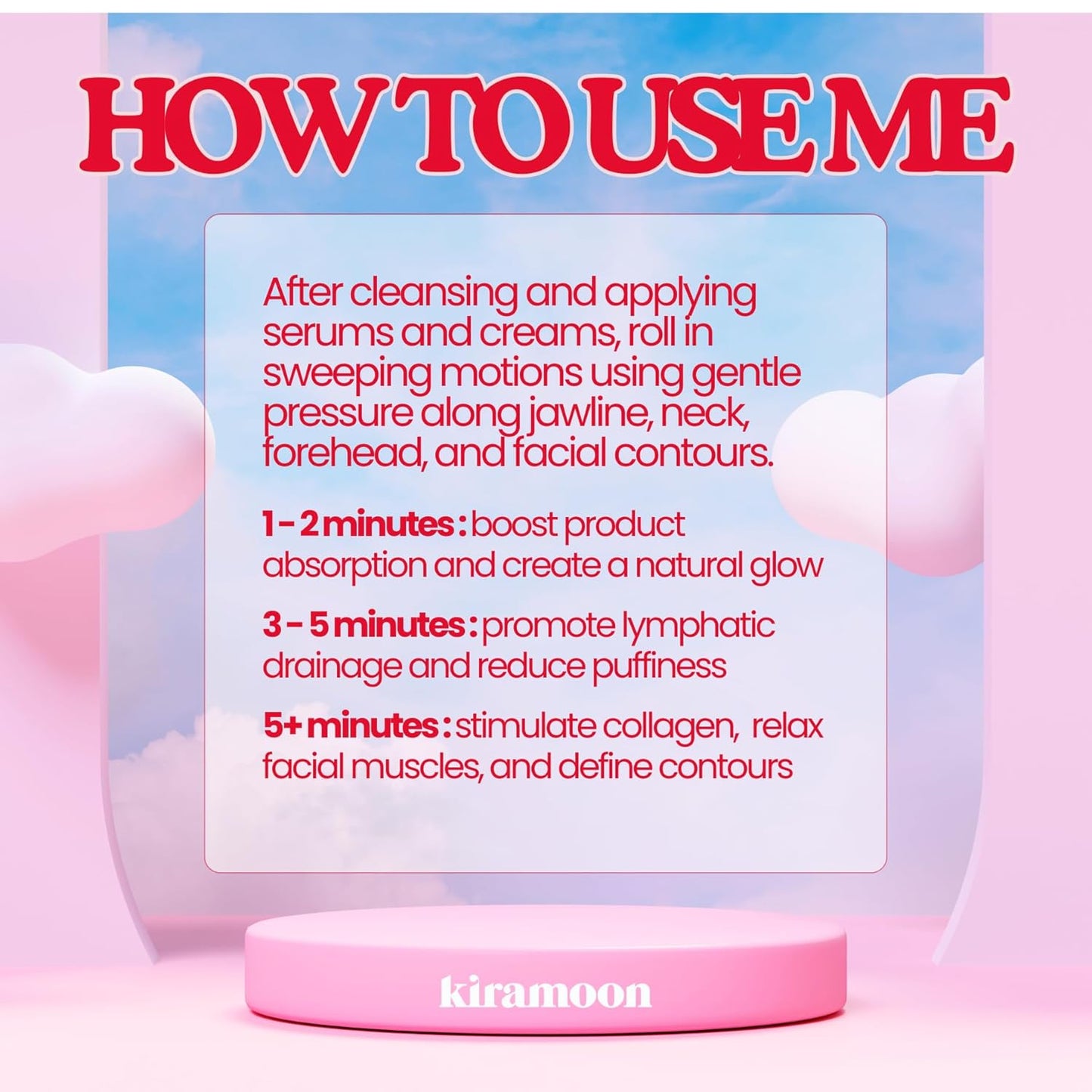 Reset Roller to Boost Skincare Absorption, Reduce Puffiness, Relax Jaw Muscles, and Promote Collagen. Anti-Aging and Relaxing Silicone, Gifts for Her