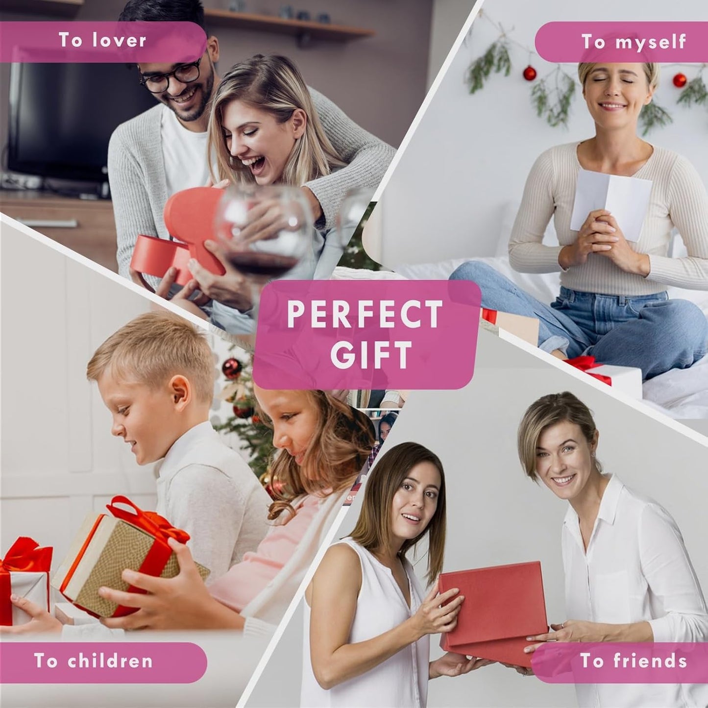 Manicure Set - 19 in 1 Professional Nail Clippers Pedicure Kit, Manicure Tool Kit, Stainless Steel Facial Grooming Set Kit, Gift Idea for Women, Men, Girls, Teens, Red