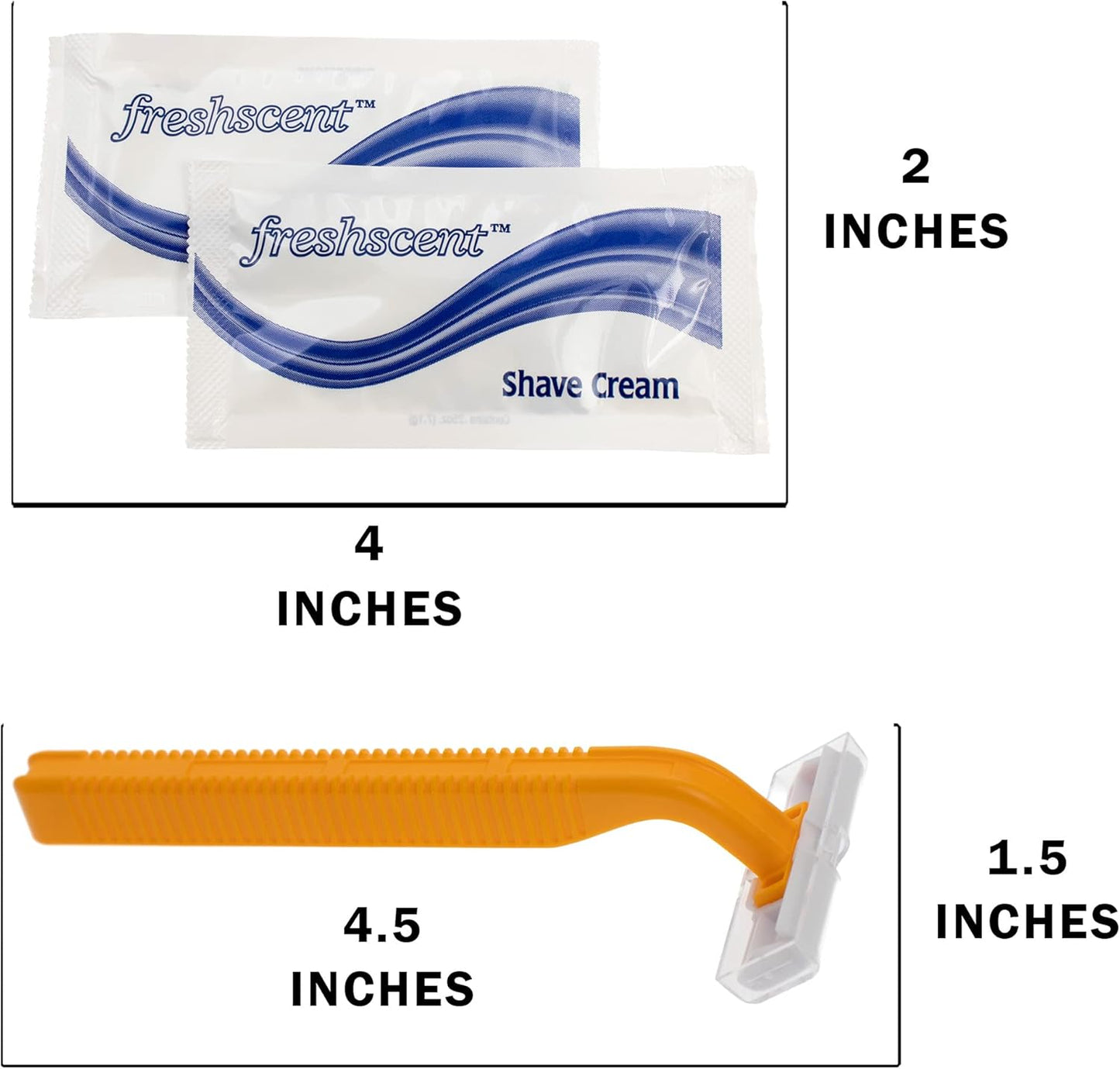 Moda West 96 Kits - Bulk Case of Wholesale Basic Toiletry Bathroom Kits for Men, Women, Travel & Charity, Shampoo, Toothpaste, Deodorant & More, Perfect for Homeless Shelters & Airbnb Donation