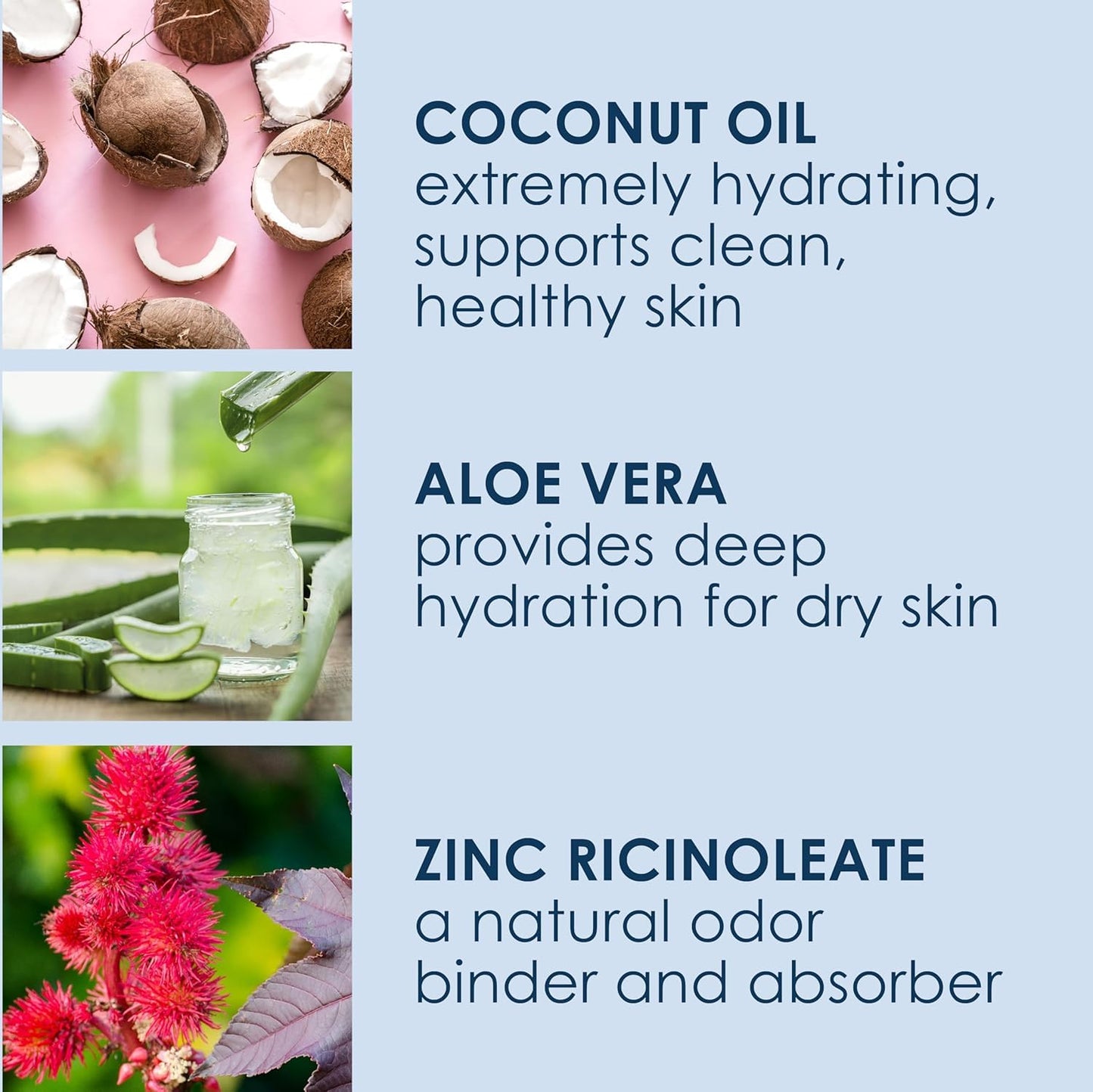 Tini Naturals Mini Deodorant Travel Size Trio Variety Pack, Aluminum Free Shea Butter & Coconut Oil Deodorant, Fresh Linen, Cool Cucumber and Spring Meadow Scents, 0.4 oz each (3 Pack)