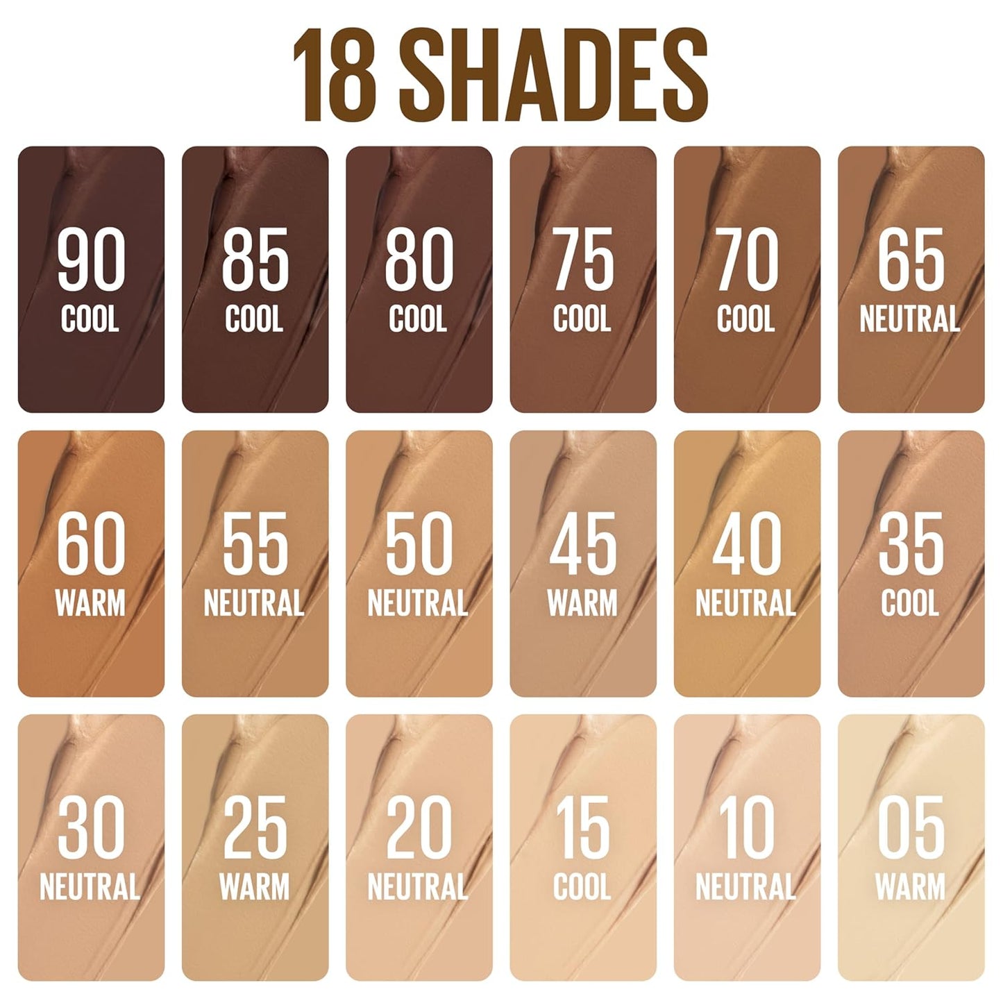 Maybelline Lifter Stix Multi-Use Face Stick - Contour, Bronzer, Concealer and Foundation Stick, All-In-One Creamy Face Makeup with Cranberry Seed Oil, 25, 1 Count