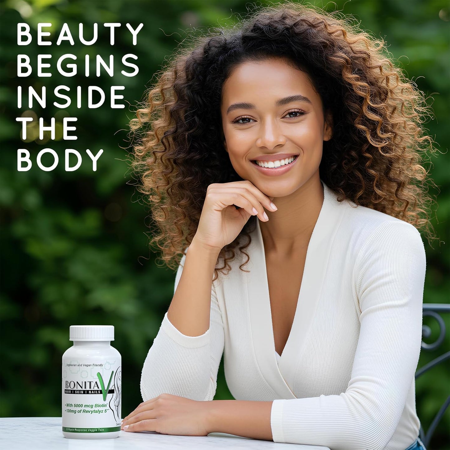 Biotin (Biotina Vitaminas) - Hair Skin Nails Vitamins for Women & Men - 5000 mcg - Hair Growth Support Supplements - 90 Tablets - with Revytalyz 5, Vitamin A, C, B12 - Made in USA