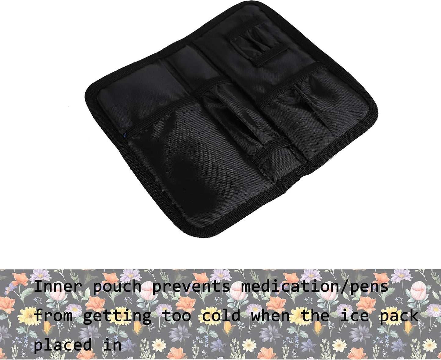 apollo walker Insulin Cooler Travel Case Diabetic Medication Cooler with Ice Packs and Insulation Liner insulin cooler travel case tsa approved