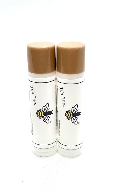 It's The Balm Diggity 2-pack Chai Tea Beeswax, All-Natural, Moisturizing, and Nourishing Lip Balm Made With Just 5 Ingredients