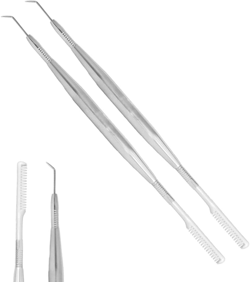 Lash Lift Tool Stainless Steel Lash Pick For Lash Lift Isolator Tool Eye Lash Lift Tools Kit Metal Lash Comb For Eyelash Accessories With Eyelashes Lifting Tools For Paint Eyelashes Lash Separation