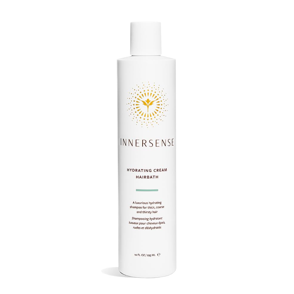 INNERSENSE Organic Beauty - Natural Hydrating Hairbath Shampoo | Non-Toxic, Cruelty-Free, Clean Haircare (10oz)
