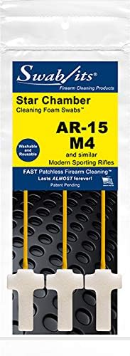 Swab-its Star Chamber Cleaning Foam Swabs - .22cal, .223cal, 5.56mm: 43-5556
