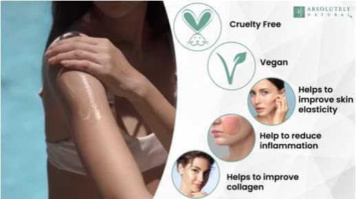 After Sun Lotion & Moisturizer with Aloe Vera, Rose Hip Oils, & Vitamin E | Helps Prevent Anti-Aging & Sunburn Relief - 8 Fl Oz