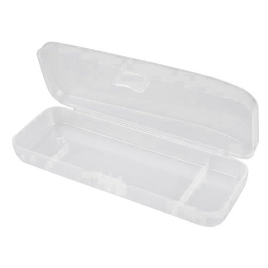 White Transparent Shaving Box for Shaver Razor, Portable Travel Men Manual Razor Protector Plastic Box, Cover Container Storage, Men Shaver Accessories, Shaver Holder Protector Case Organizer