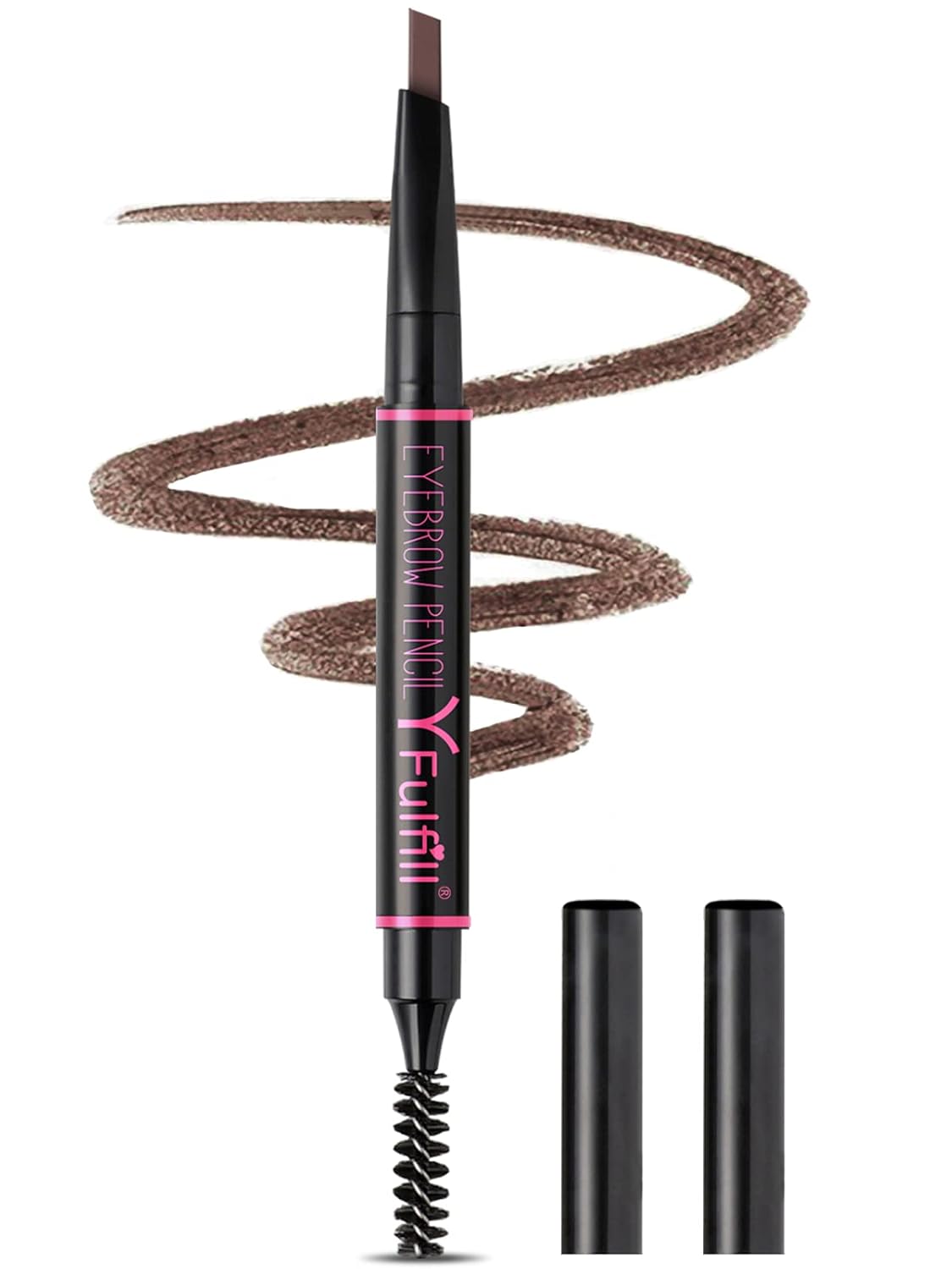 Eyebrow Pencils for Women - Waterproof, Dark Brown