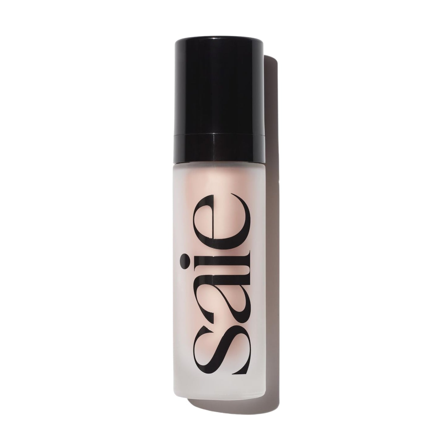 Saie Glowy Super Gel - Hydrating Makeup Primer and Illuminating Glow Serum Enriched with Vitamin C and Squalane Oil - All-Over Liquid Highlighter Makeup for Instant Glass Skin - Roseglow (1 oz)
