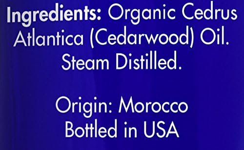 Organic, Cedarwood Essential Oil – 100% Pure, Cedarwood Oil, for Hair Growth, by Zongle Therapeutics, 1 OZ