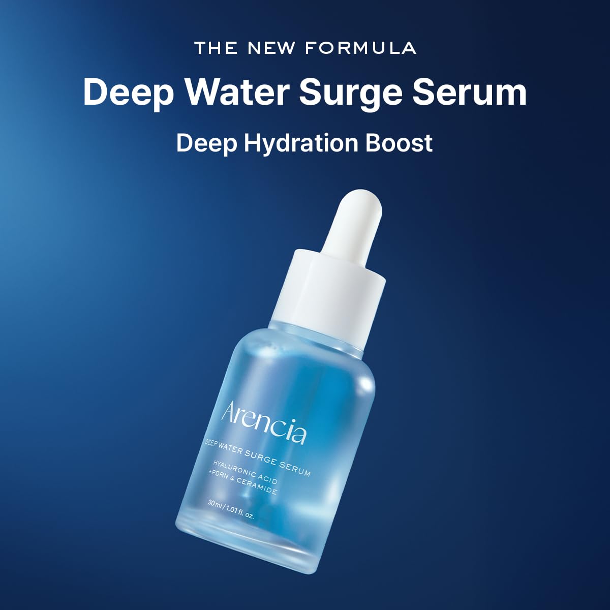 Deep Hydration Serum - Cica PDRN + Hyaluronic Acid + Ceramide, Panthenol, Smooths fine line for plump glass skin, Korean Skincare 30ml 1.01 fl.oz