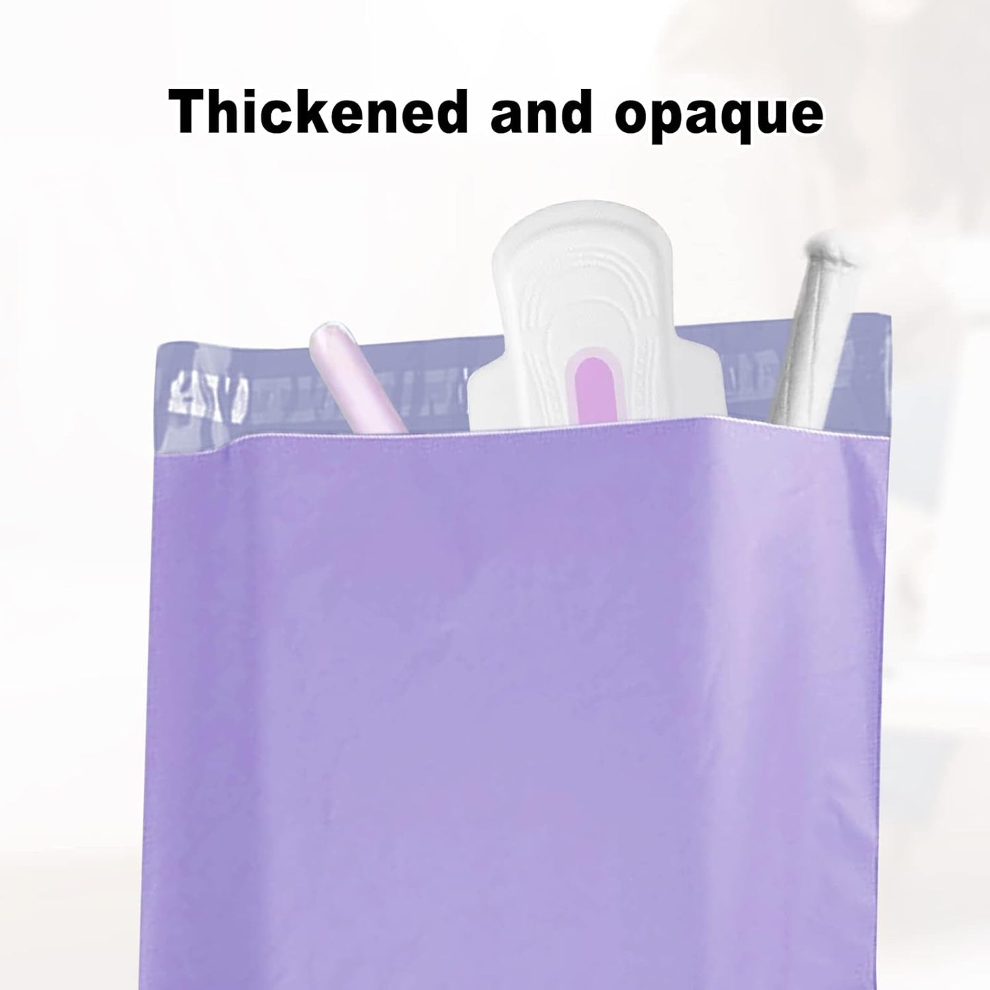 Disposable Sanitary Bags，100 Pcs Purple Sanitary Napkin Disposal Bags, Self-Sealing Seals, Women Sanitary Disposal Bags, Privacy Protection, Disposal Sanitary Napkins, Tampons