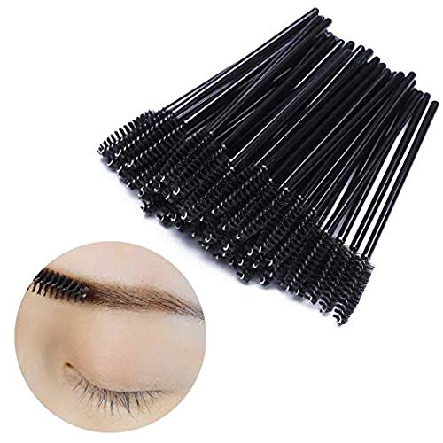 300 Disposable Spoolies Mascara Eyelash Wands Brush for Eyelash Extension Eyebrow and Makeup Color Tbestmax