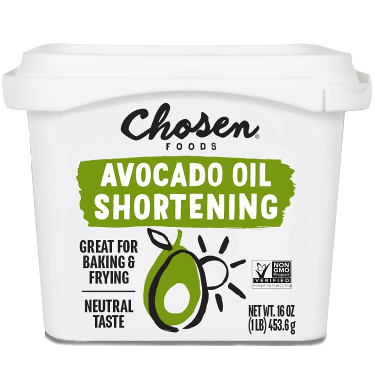 Chosen Foods Avocado Oil Shortening 16oz + Recipe eBook Bundle