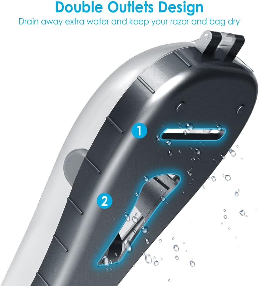 Razor Case Compatible with Gillette Proglide Fusion Men's Razor, Travel Protector Case with Carrying Bag - Black