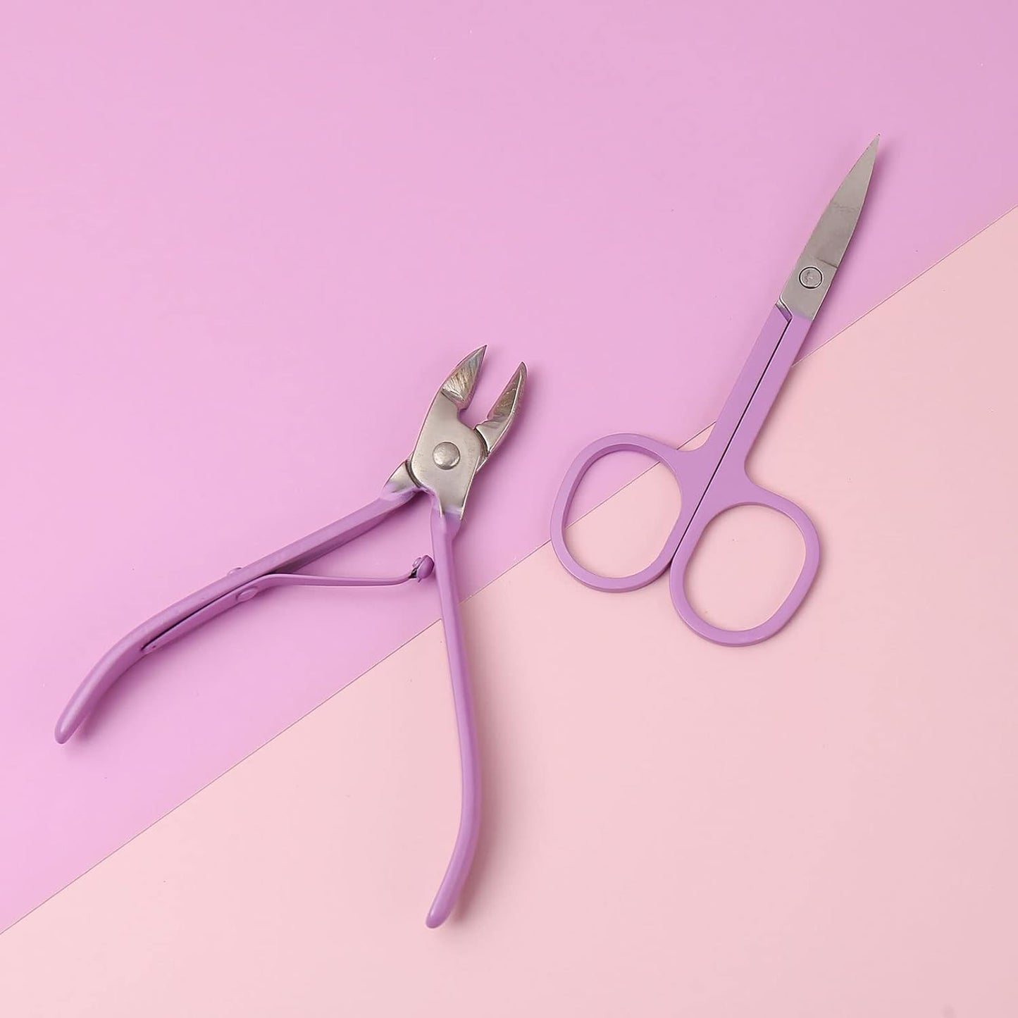 Manicure Set, Nail Clippers, Pedicure Kit, 16 in 1 Professional Grooming Kit Stainless Steel, Nail Toenail Scissors Tools with Luxurious Leather Travel Case for Men and Women Upgraded Version