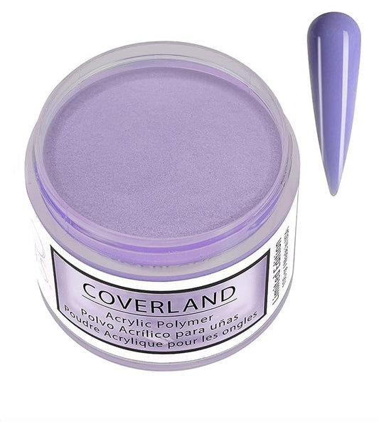 Tones Coverland Acrylic Nail Powder "Purple Spring" - Limited Edition Acrylic Powder for Nail Design, Sculpting, and Masking Nail Bed Imperfections - Professional Acrylic Nail Supplies - (1.5 Oz)
