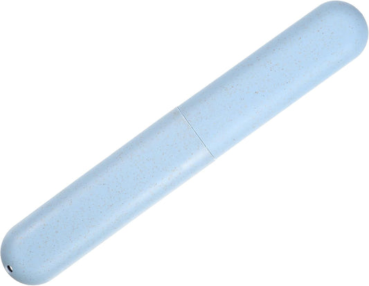 VOCOSTE 1pcs, Traveling Toothbrush Holders Case, PP Toothbrush Case for Travel Business, Blue, 8.07''x1.22''x0.83''