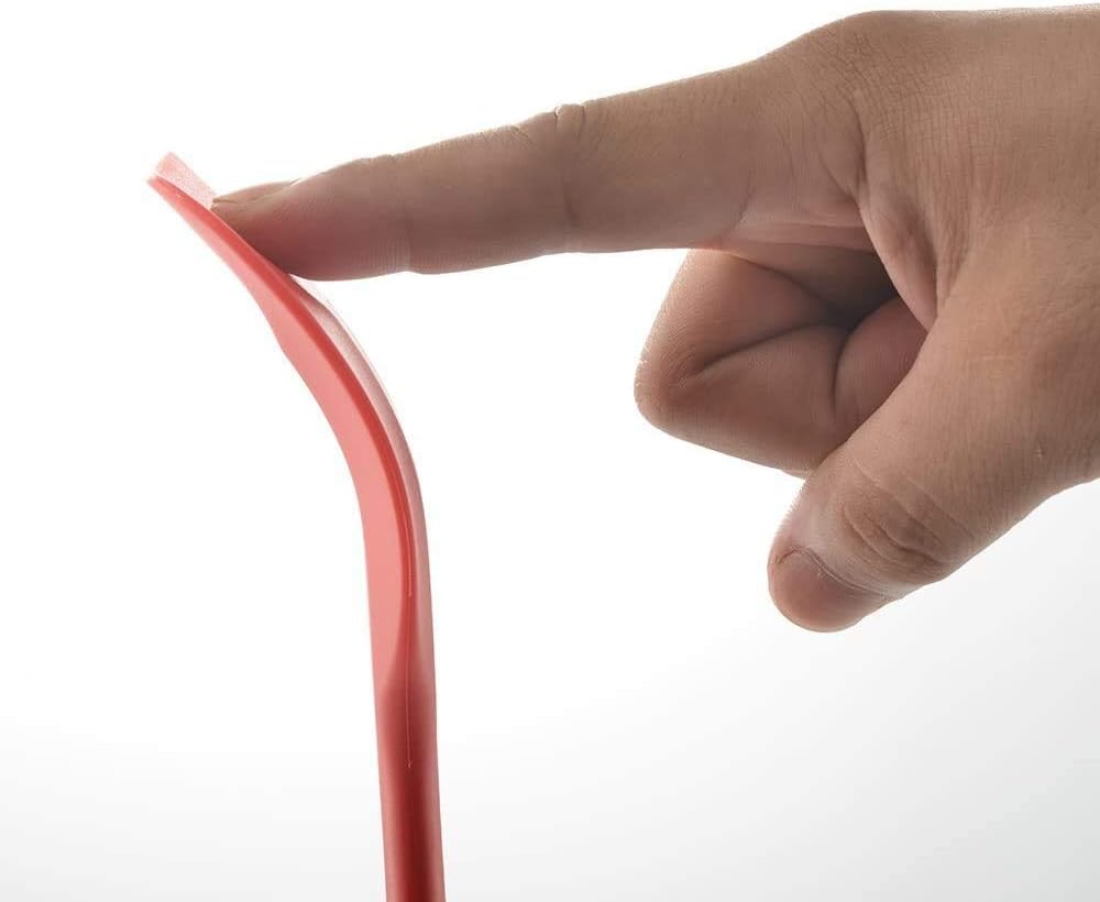 Silicone Spatula 4-piece Set, Heat-Resistant Non-stick Rubber Spatulas with Stainless Steel Core, Grey