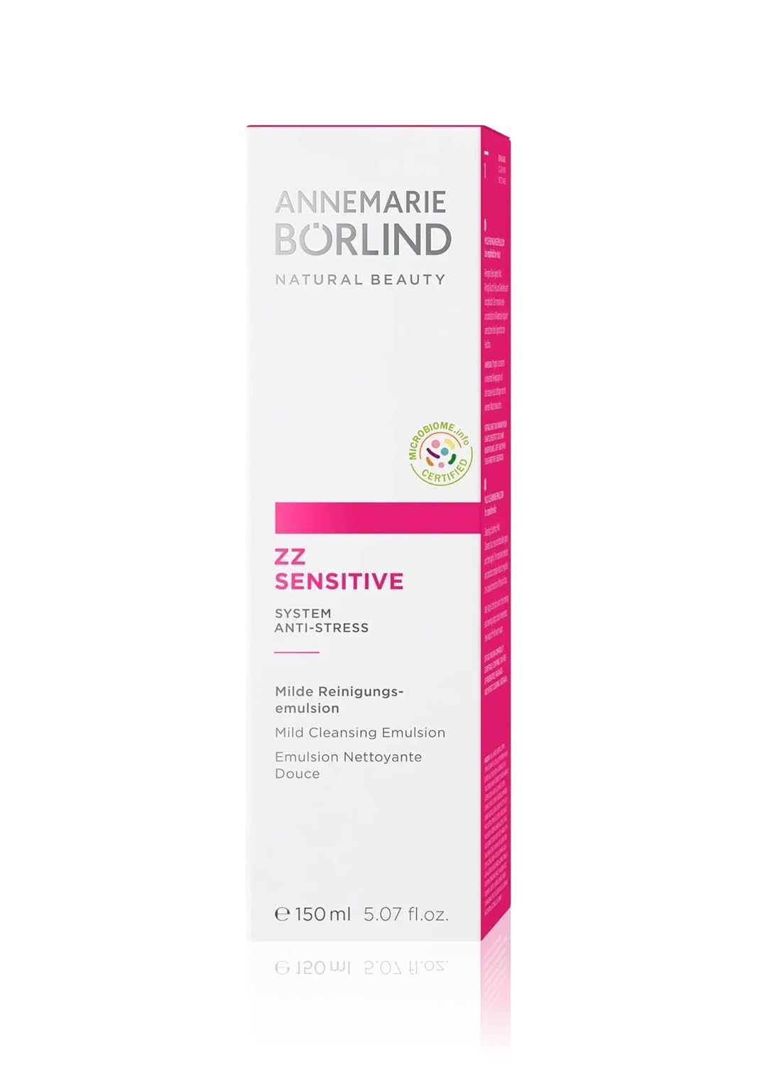 ANNEMARIE BÖRLIND - ZZ SENSITIVE Mild Cleansing Emulsion - Facial Wash with Hyaluronic Acid and Golden Orchid to Remove Impurities on Sensitive Skin and Restore the Skin Flora - Step 1 of 5-5 Oz