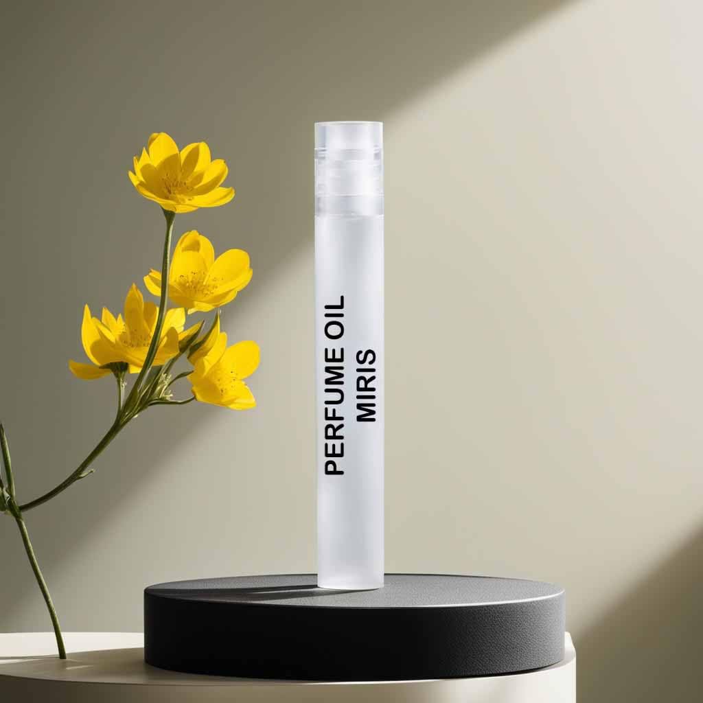 MIRIS Perfume Oil No. 48871, Inspired by Oud Kalemat, Long-Lasting Unisex Roll-On For Women and Men, Rollerball 0.34 Fl Oz / 10 ml