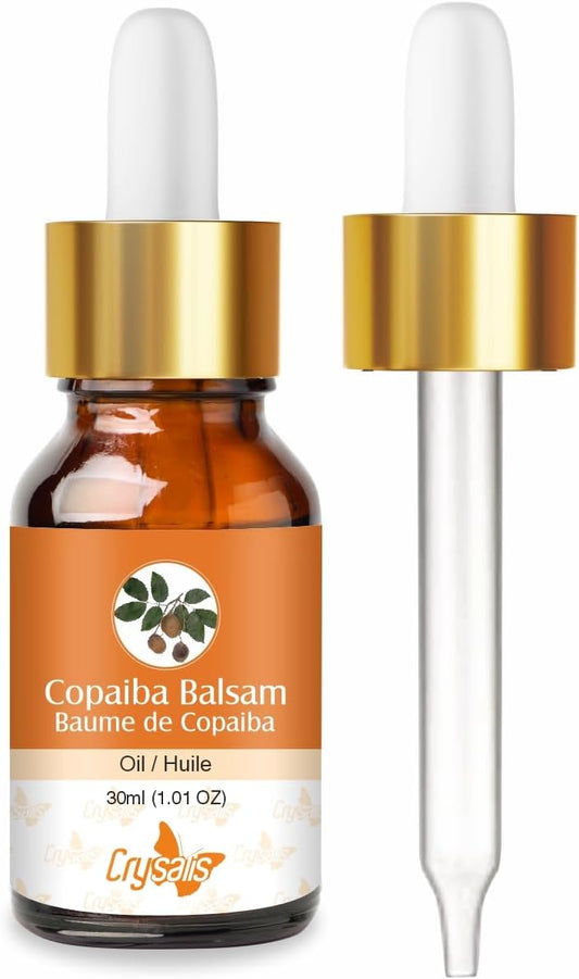 Crysalis Copaiba Balsam (Copaifera officinalis) Oil - 1.01 Fl Oz (30ml)