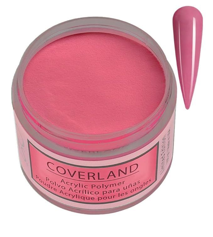 Tones Coverland Acrylic Nail Powder "Girls Trip" - Limited Edition Acrylic Powder for Nail Design, Sculpting, and Masking Nail Bed Imperfections - Professional Acrylic Nail Supplies - (1.5 Oz)