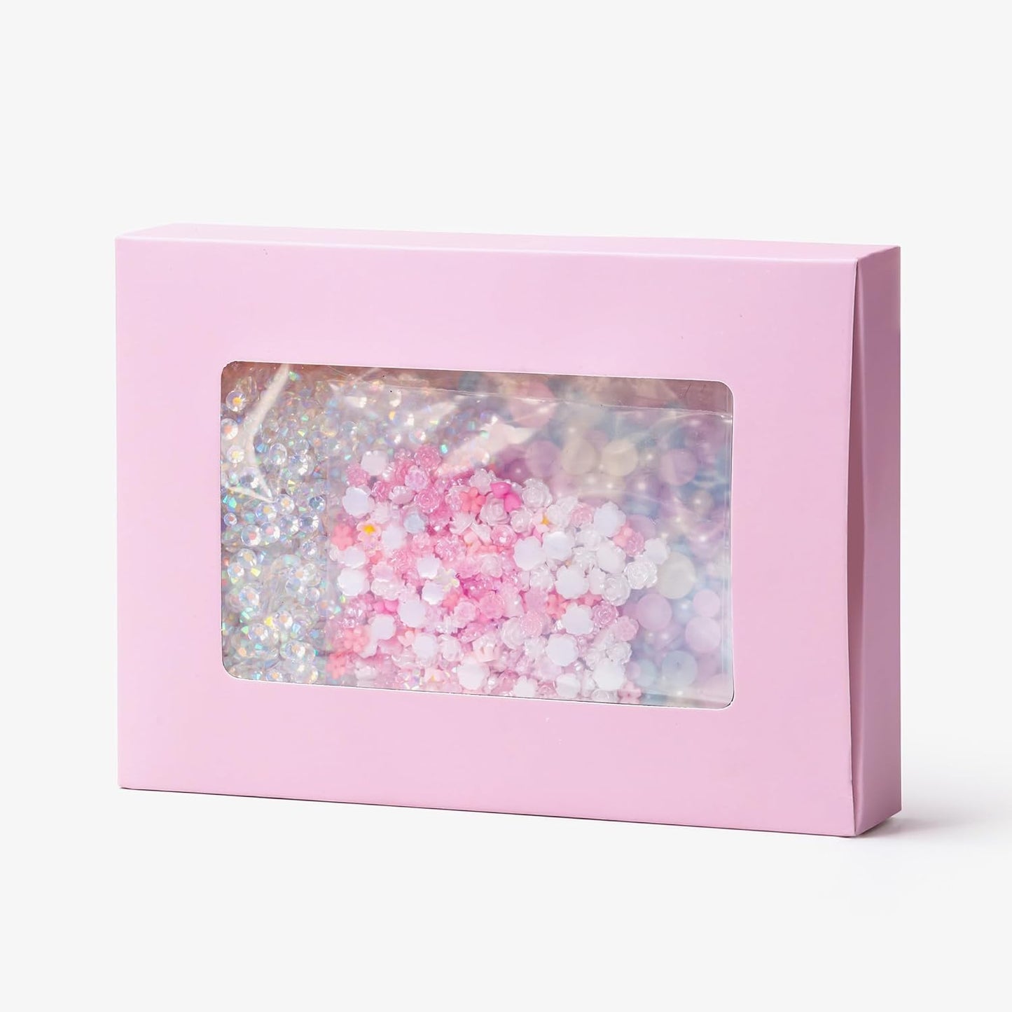 160g Cyan Citrine Flat Back Pearls Rhinestones with Gel for Crafts Mixed Size 3mm-10mm AB Color Round Half Pearls Flatback Pearl Beads and Resin Rhinestones Set for Face Art