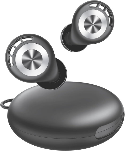 Ear Plugs for Sleeping Noise Cancelling 50dB Concert Earplugs for Noise Reduction Reusable Soft Silicone Ear Plugs for Snoring Shooting Motorcycle Airplanes Musicians with 7 Eartips Case Dark Gray